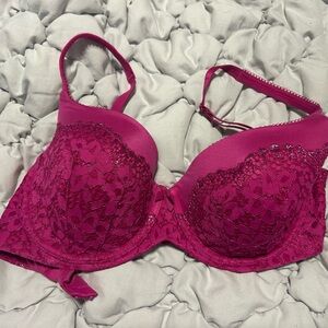 Elegant Lace Women's Bra in Pink Victoria’s Secret